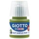 PINTURA ACRIL.GIOTTO 25 ml VERDE OLIVA - Pack de 6 unidades